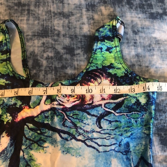 BODYSUIT with an Alice in wonderland scene - Picture 5 of 7